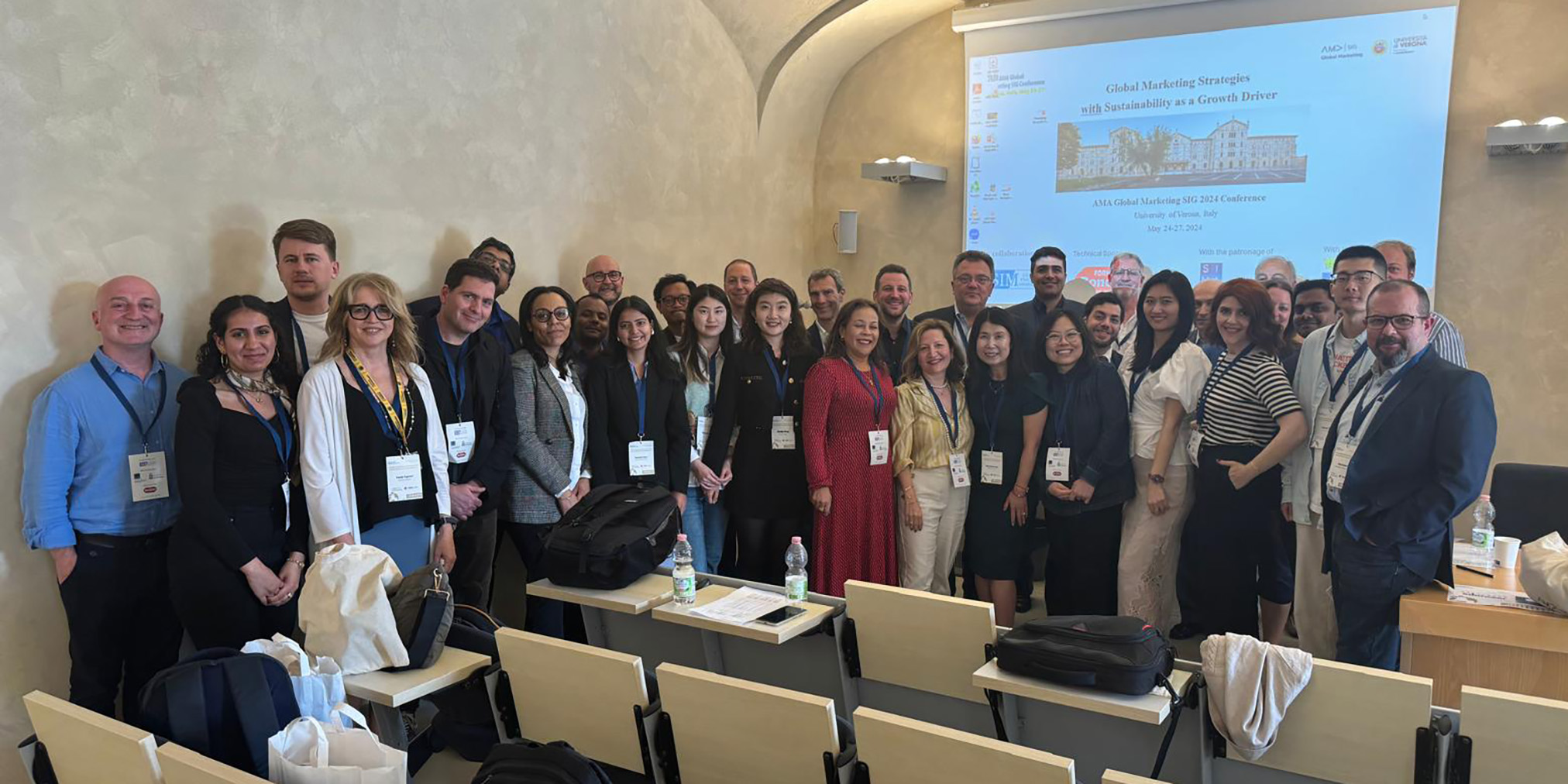 2024 Doctoral Consortium group photo — Verona, Italy